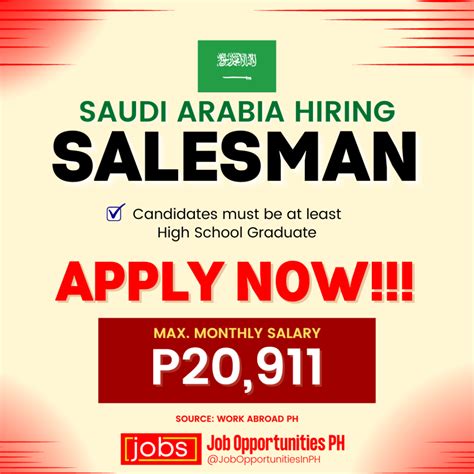 sales job in saudi